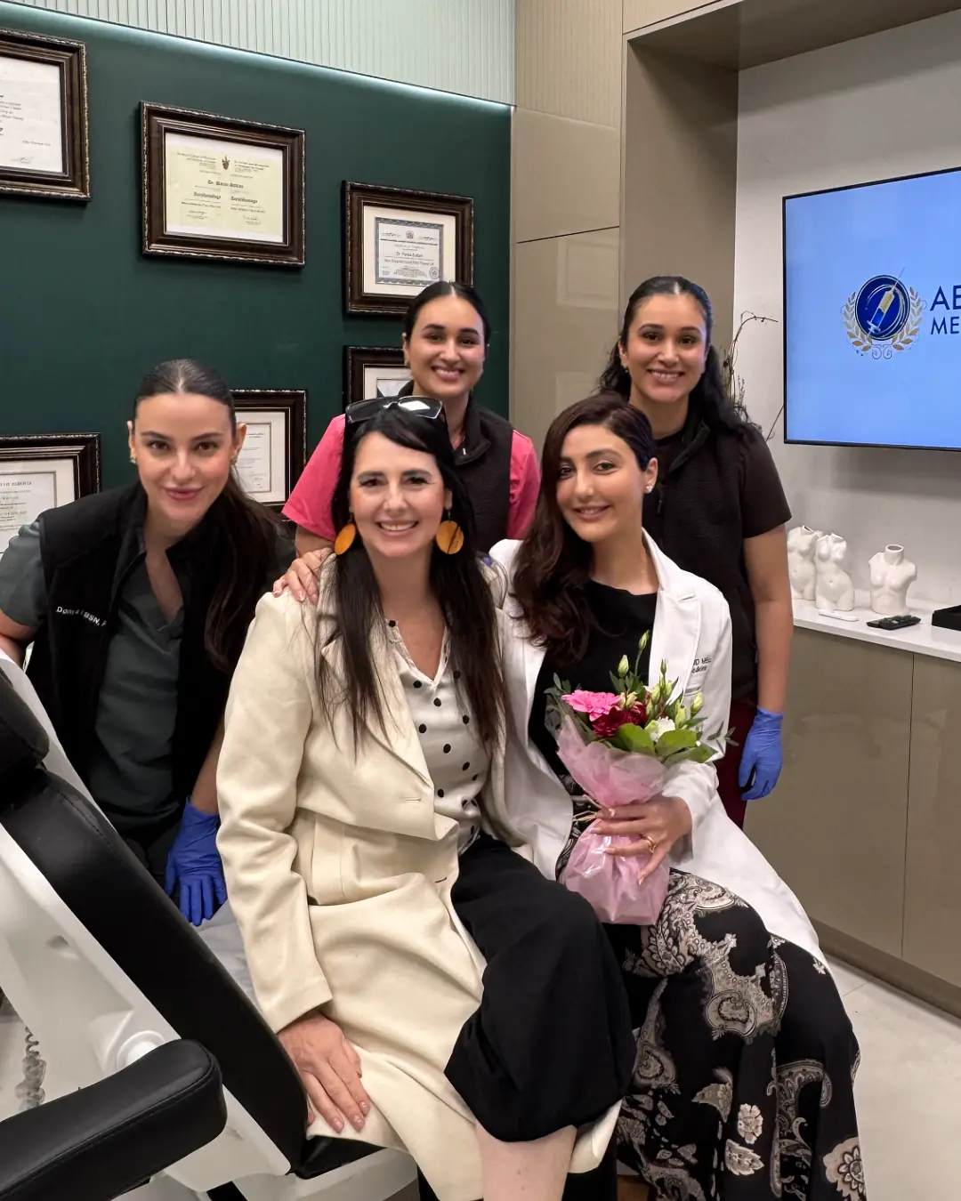 Aesthetic training model session