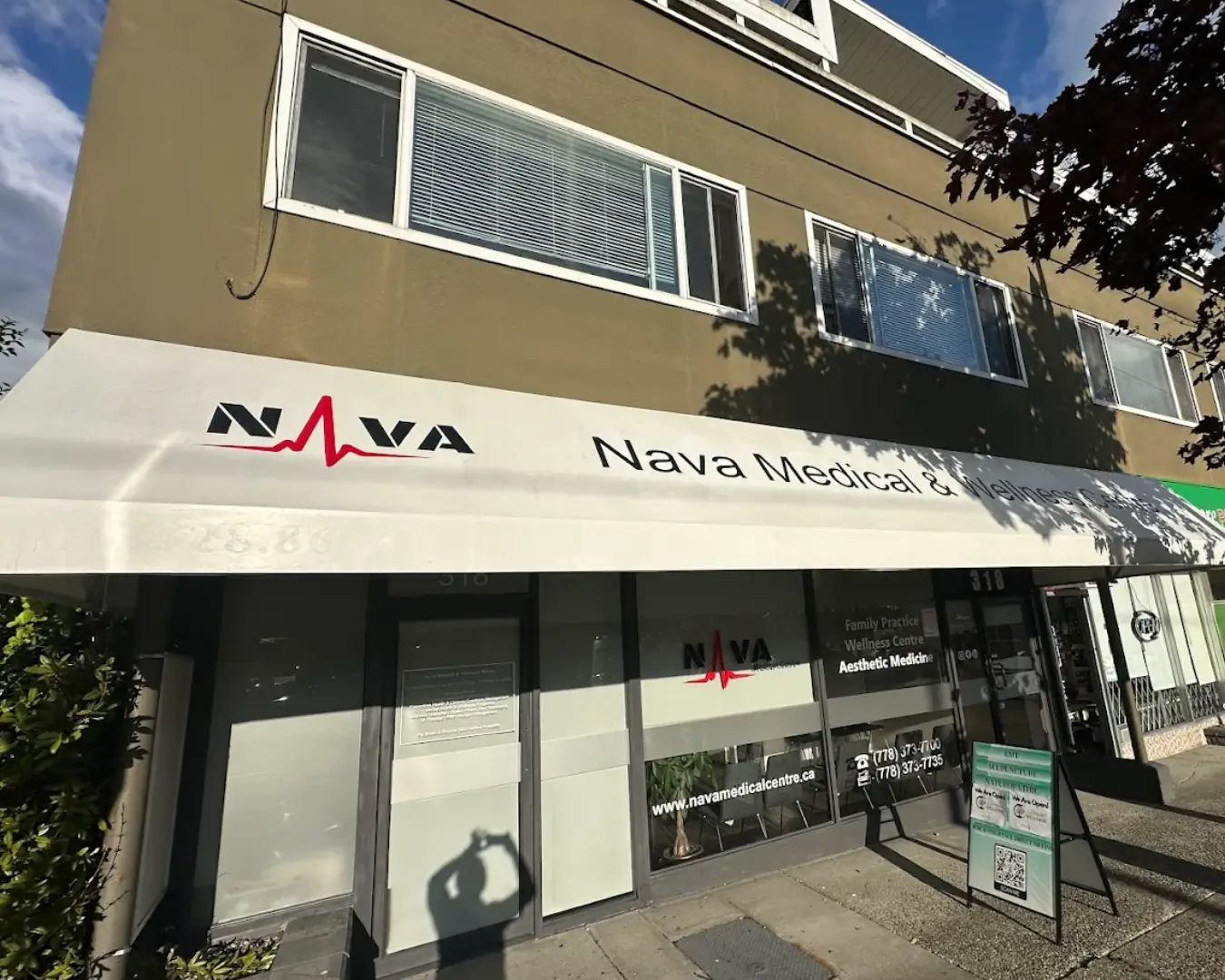 Nava Medical Centre clinical space in Burnaby