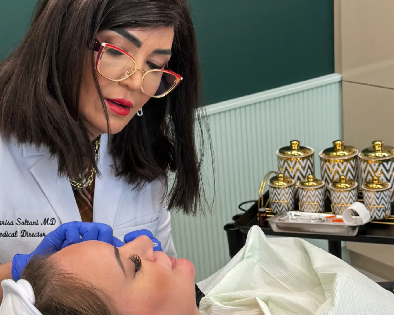 Treatment room at Parsa Wellness Clinic Chilliwack